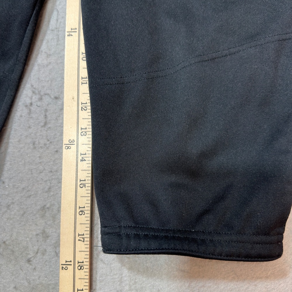 Nike Softball Pants Women Size Medium Black Cropped Athletic Performance Bottoms - Picture 8 of 12